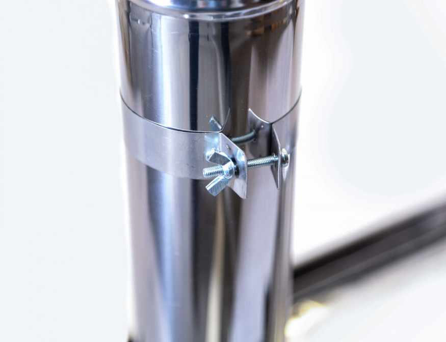 Печь походная Век Макси, сдвижной экран