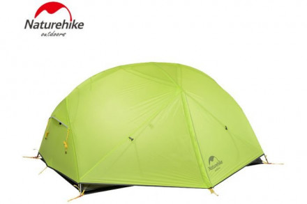 Палатка NATUREHIKE Mongar Ultralight Tent, двухместная, зеленый цвет