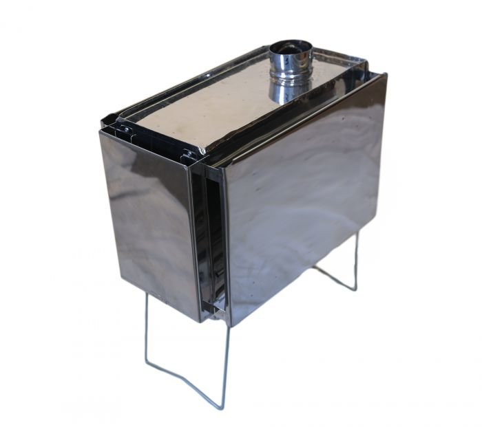 Печь походная Век Стандарт шарнирный экран