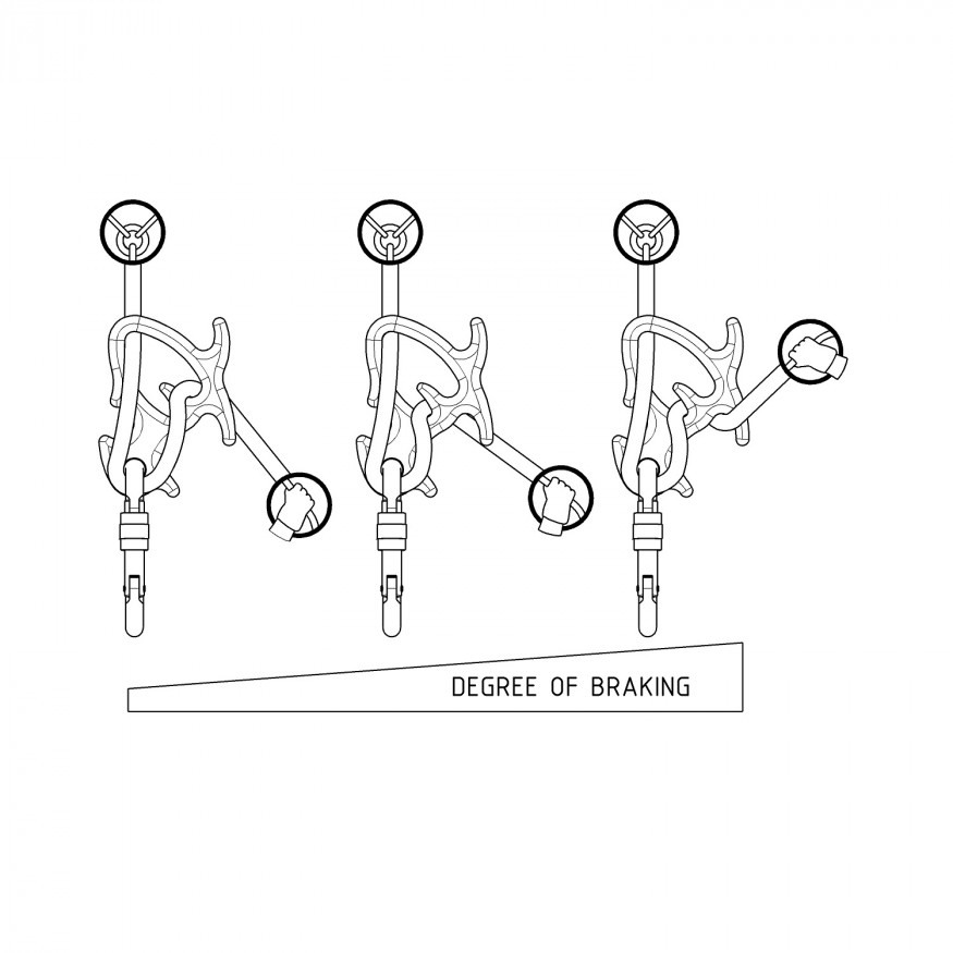 Спусковое устройство Вертикаль Восьмерка Duckling