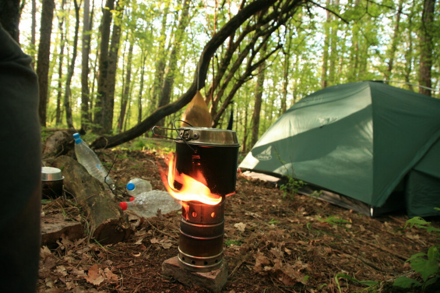 Печка щепочница Век Урал d 108 мм