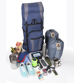 Рюкзак туристический Таймтур 2, серый, 100 л, ТАЙФ