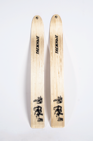 Лыжи Таёжные, полнокамусные, дерево, длина 180 см, ширина 20 см