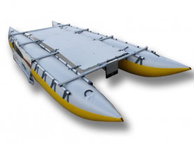 Транец для катамаранов рыбака Дельта 280