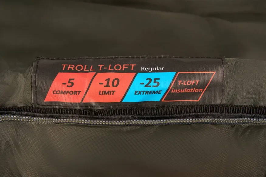 Спальный мешок Troll T-Loft, Tramp