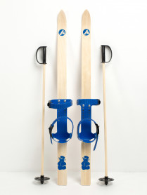 Детский лыжный комплект JUNIOR, 120 см, лыжи+крепления+палки