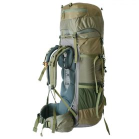 Рюкзак туристический Ragnar 75+10 зеленый, Tramp