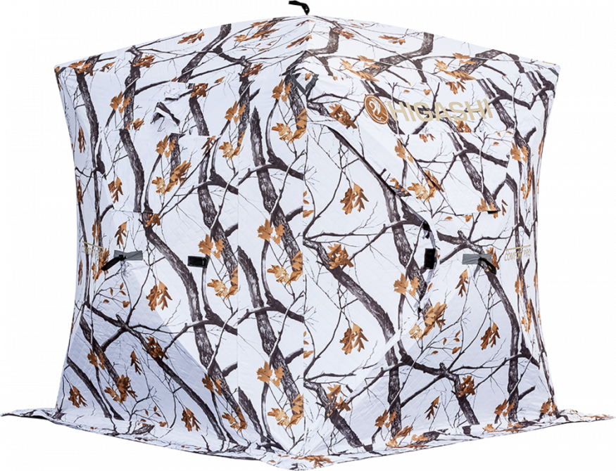 Палатка зимняя Higashi Winter Camo Comfort Hot (трехслойная, два слоя утеплителя)