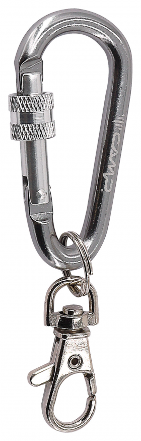 Карабин вспомогательный 60 mm pear with screw, CAMP