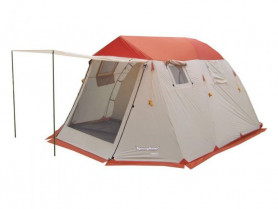 Палатка RockLand Camper 5 белый/оранжевый цвет