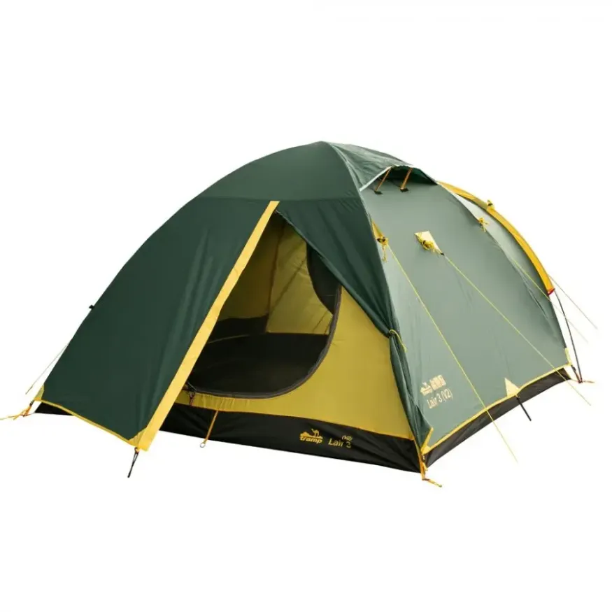 Палатка Tramp Lair 3 v2, зеленый
